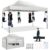 3.05×4.57meter Upgraded Tent, Portable Tent, with 3 Detachable Sidewalls, 3 Adjustable Height, with Bag, Sturdy And Durable, Easy to Install, Perfect for Camping, Family Gatherings, Barbecue Parties, Market Stalls, Halloween,